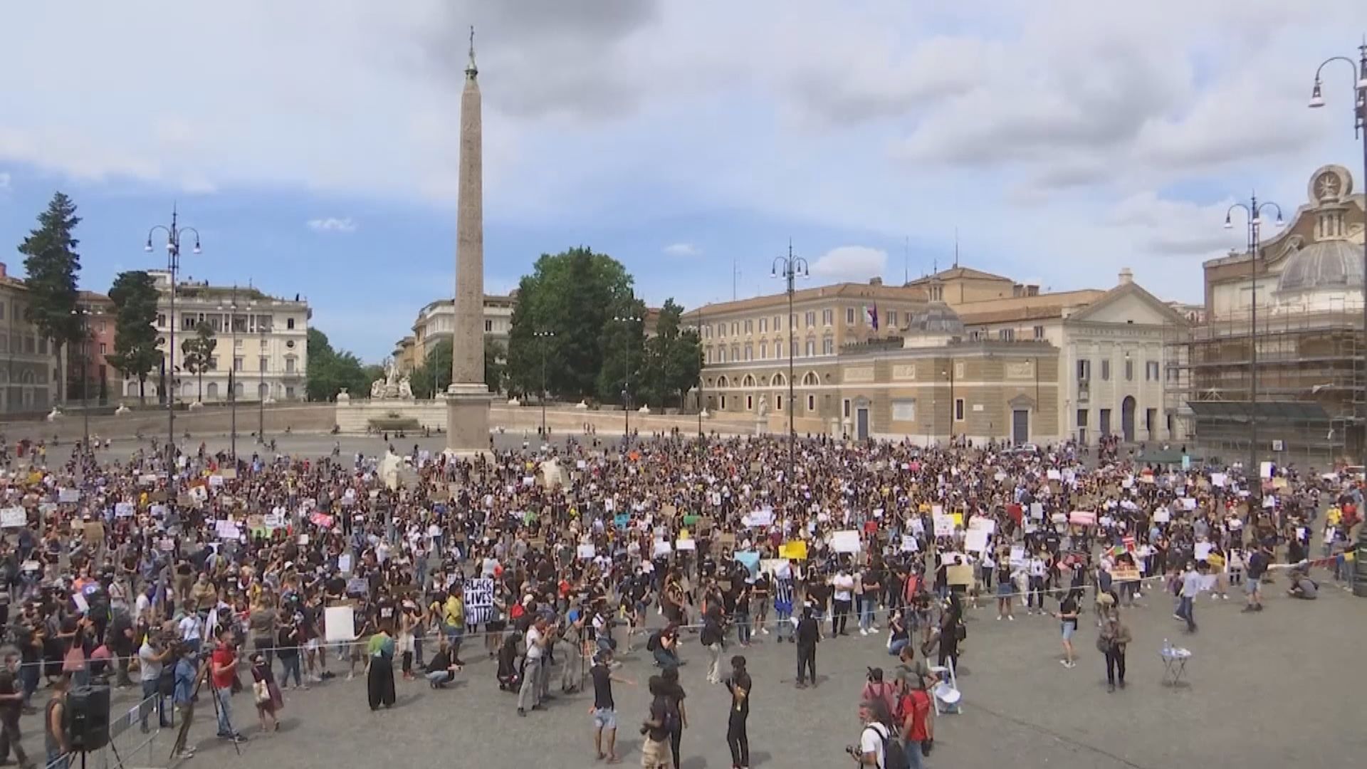 歐洲多國繼續舉行反種族歧視示威
