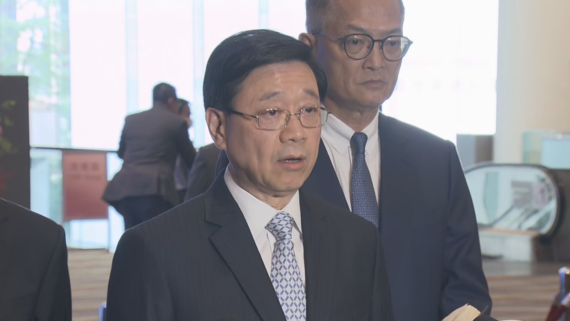 【荷里活廣場謀殺案】李家超：政府將於增加巡邏等多方面加強工作