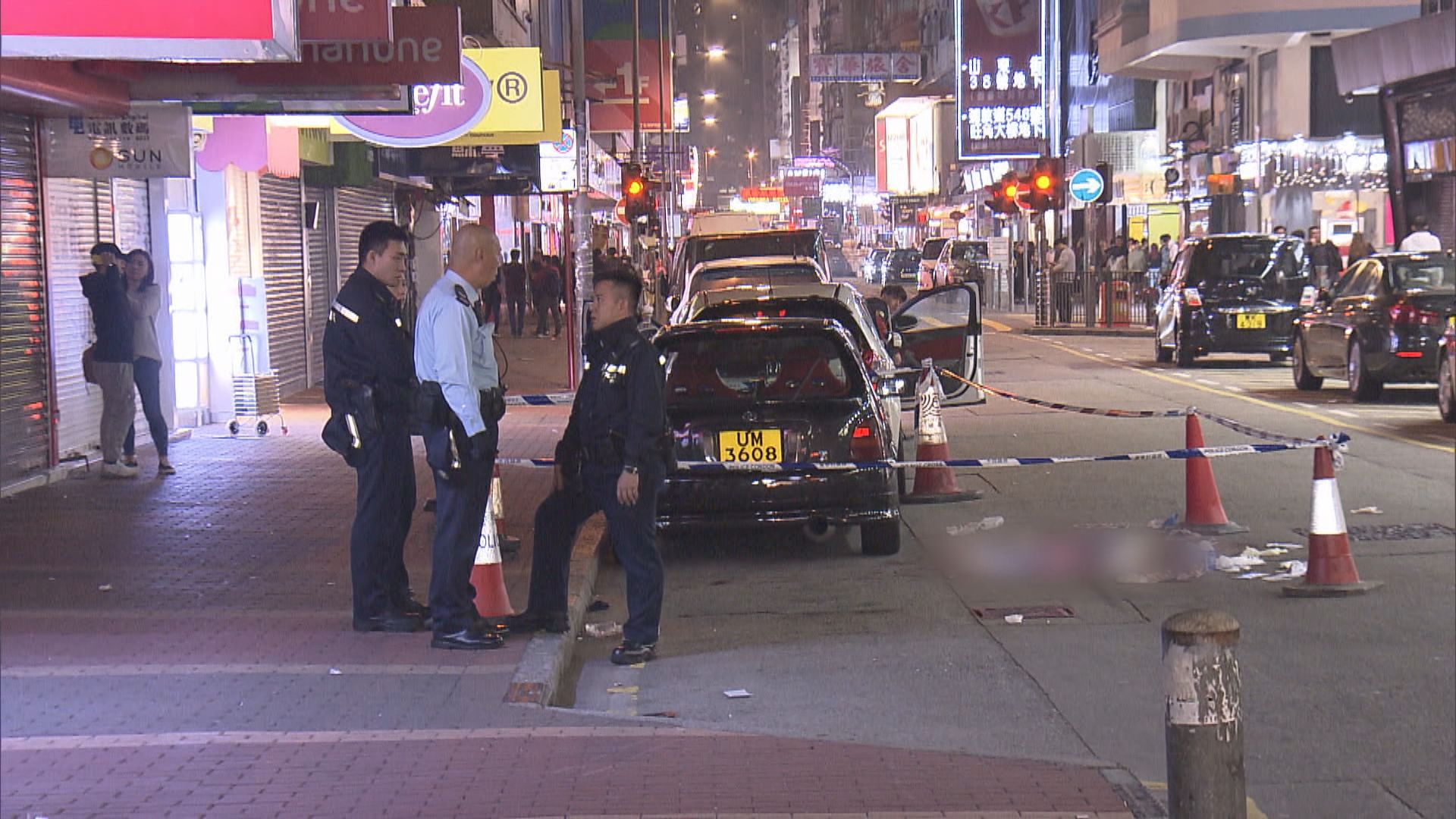 旺角男子遭多人持刀襲擊受傷