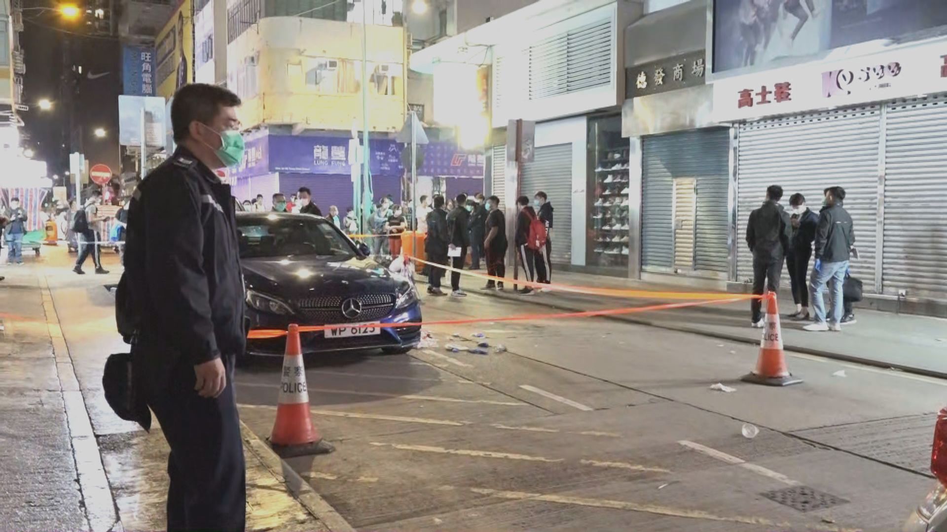 男子旺角遇襲被斬傷送院治療