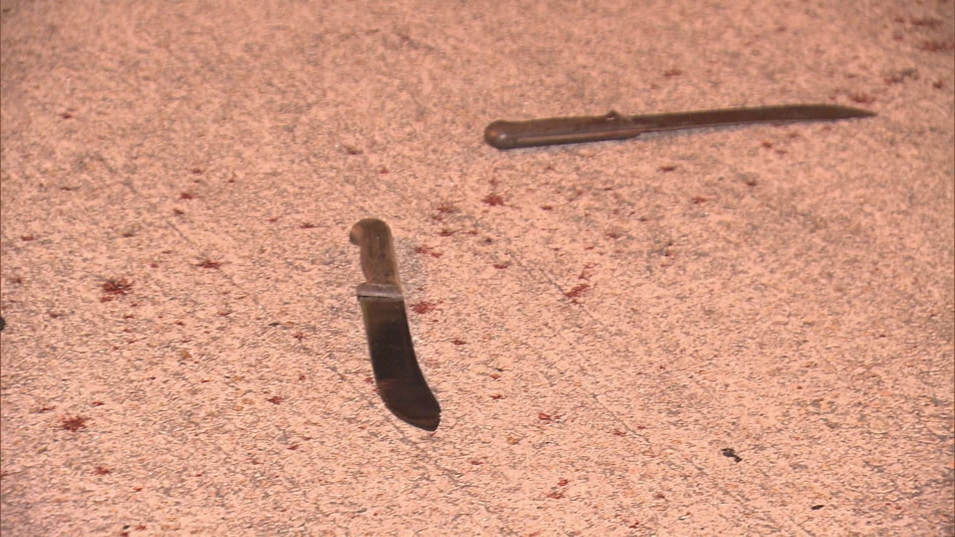 深水埗三非華裔漢遭斬傷警拔槍制止