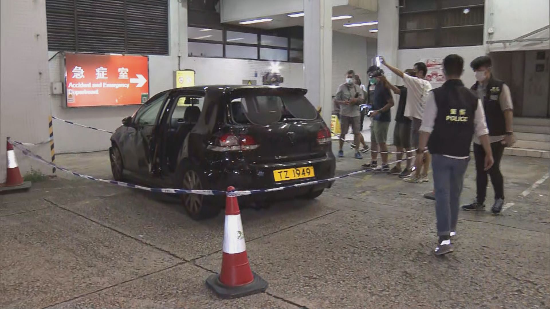 男子遇襲中刀負傷駕車抵廣華醫院求醫