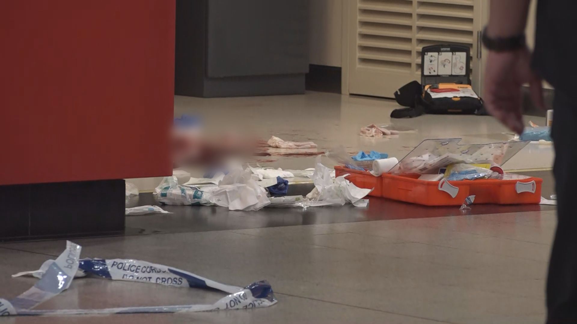 男子將軍澳站內被斬不治　一名據報是死者前同事被捕