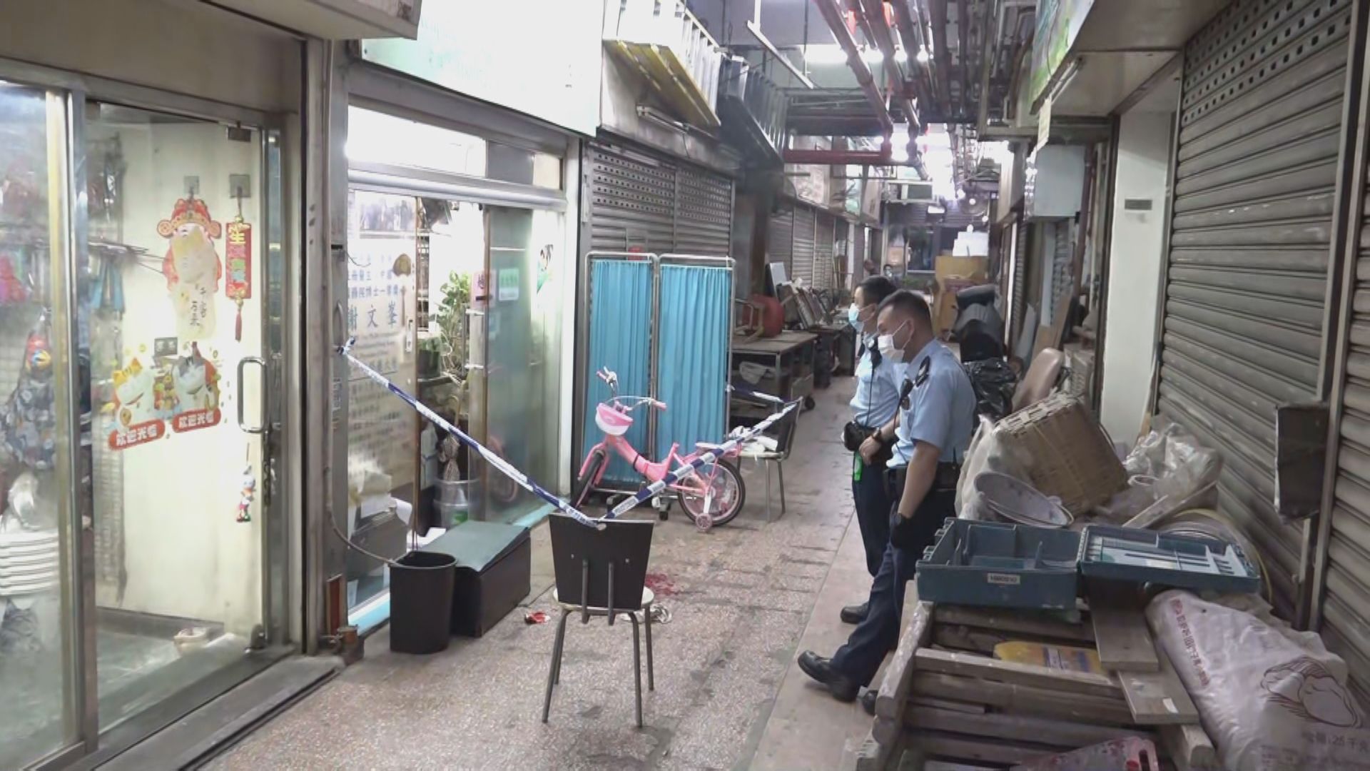 大角咀一名女子涉斬傷丈夫被捕