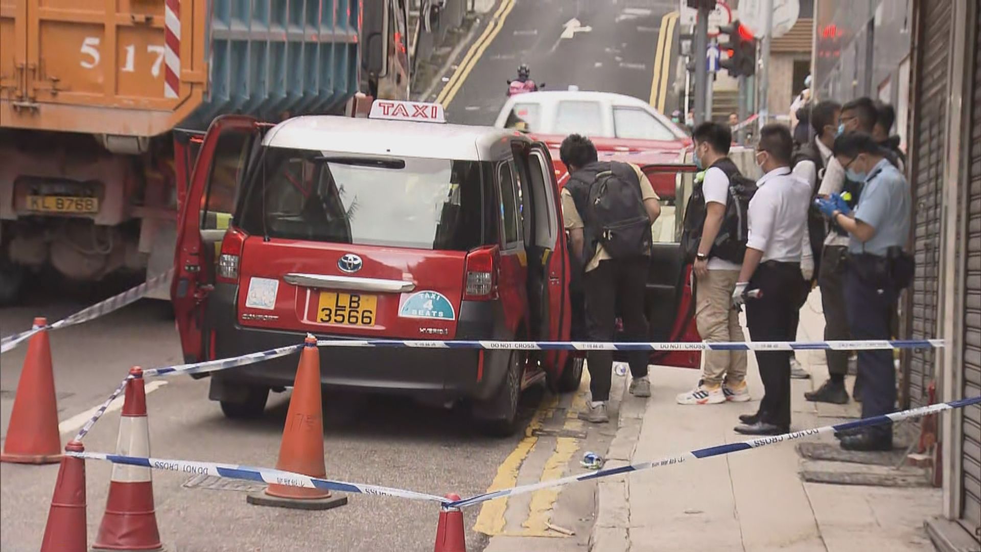 【附相片】西環的士司機被殺　警方追緝黑髮白皮膚1.8米高混血疑兇