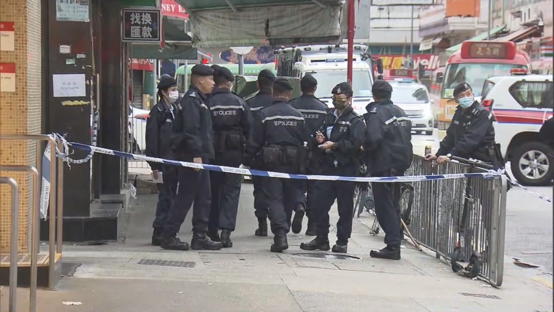 元朗7旬翁身中多刀亡　警緝非華裔兇徒