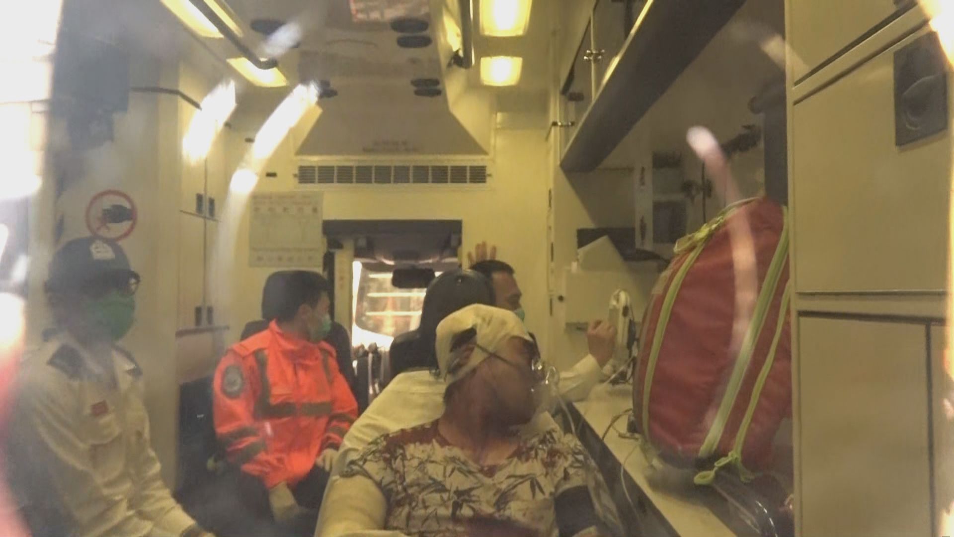 旺角傷人案男子頭及身體多處受傷送院