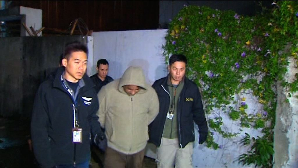 警方反黑行動拘十六人