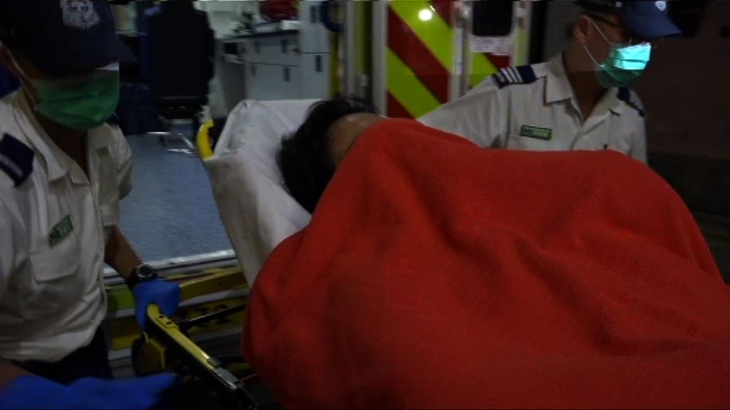 旺角男子遇襲　手部被斬傷