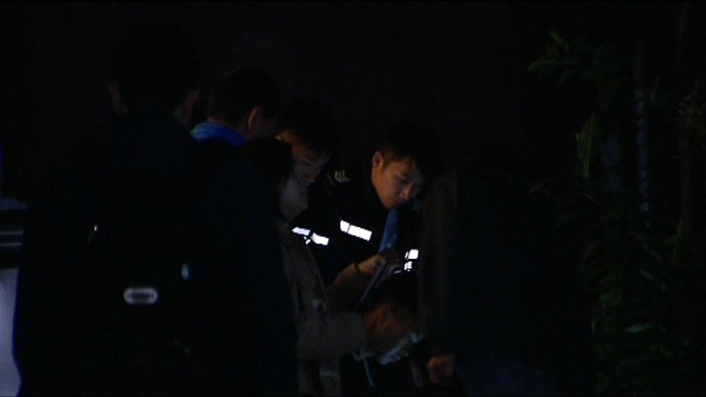 上水軍地村傷人案　兩青年有刀傷