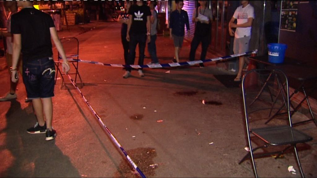 元朗傷人案2男遭斬傷