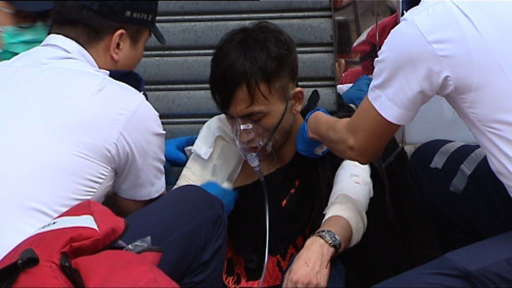 油麻地兩男子遇襲受傷