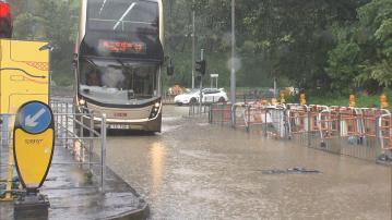 黃大仙再現水浸　楊永杰促加快蓄洪池建設