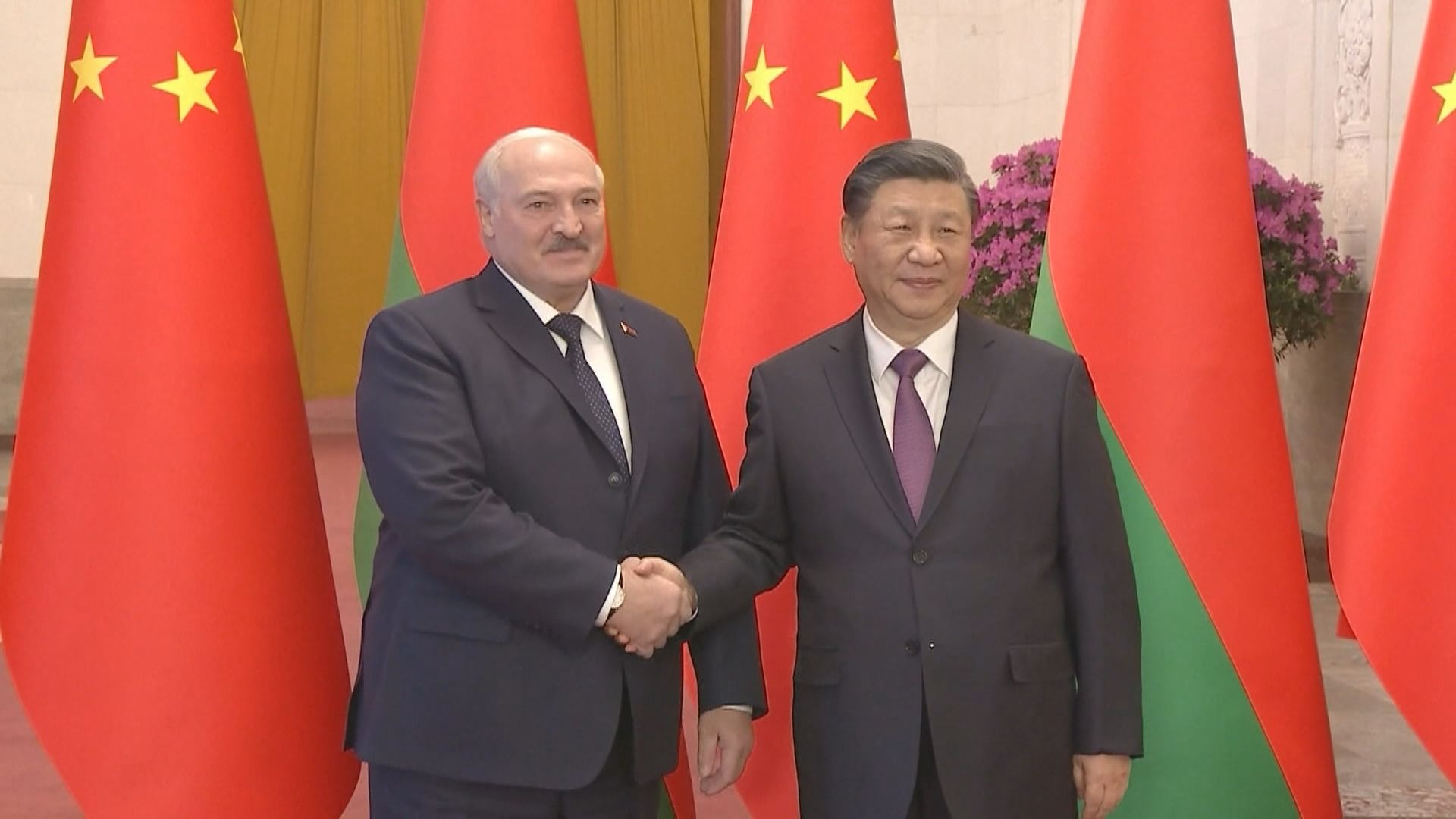 習近平會見盧卡申科　強調共同反對霸權霸道霸凌