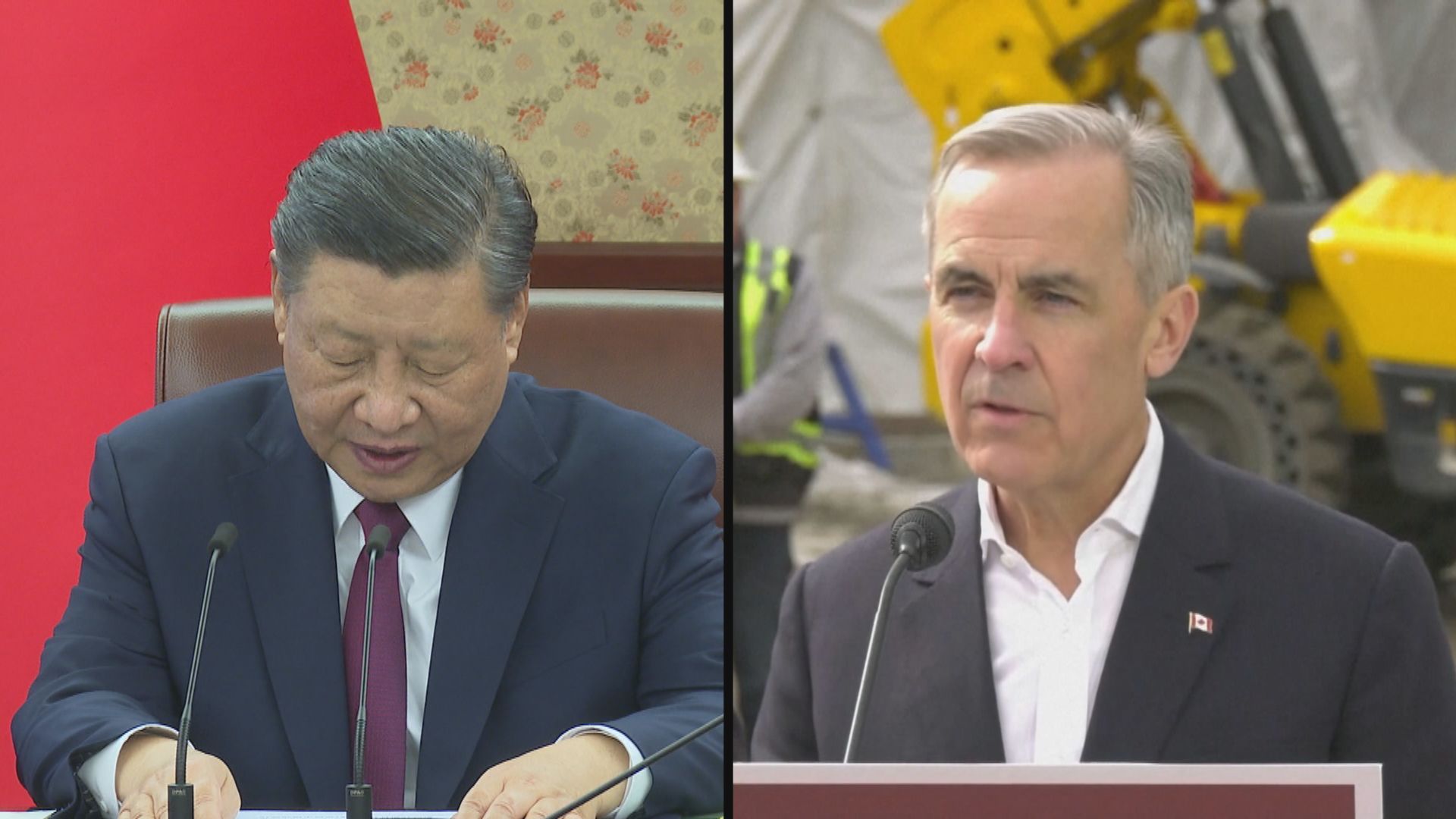 習近平與卡尼在南韓慶州會面