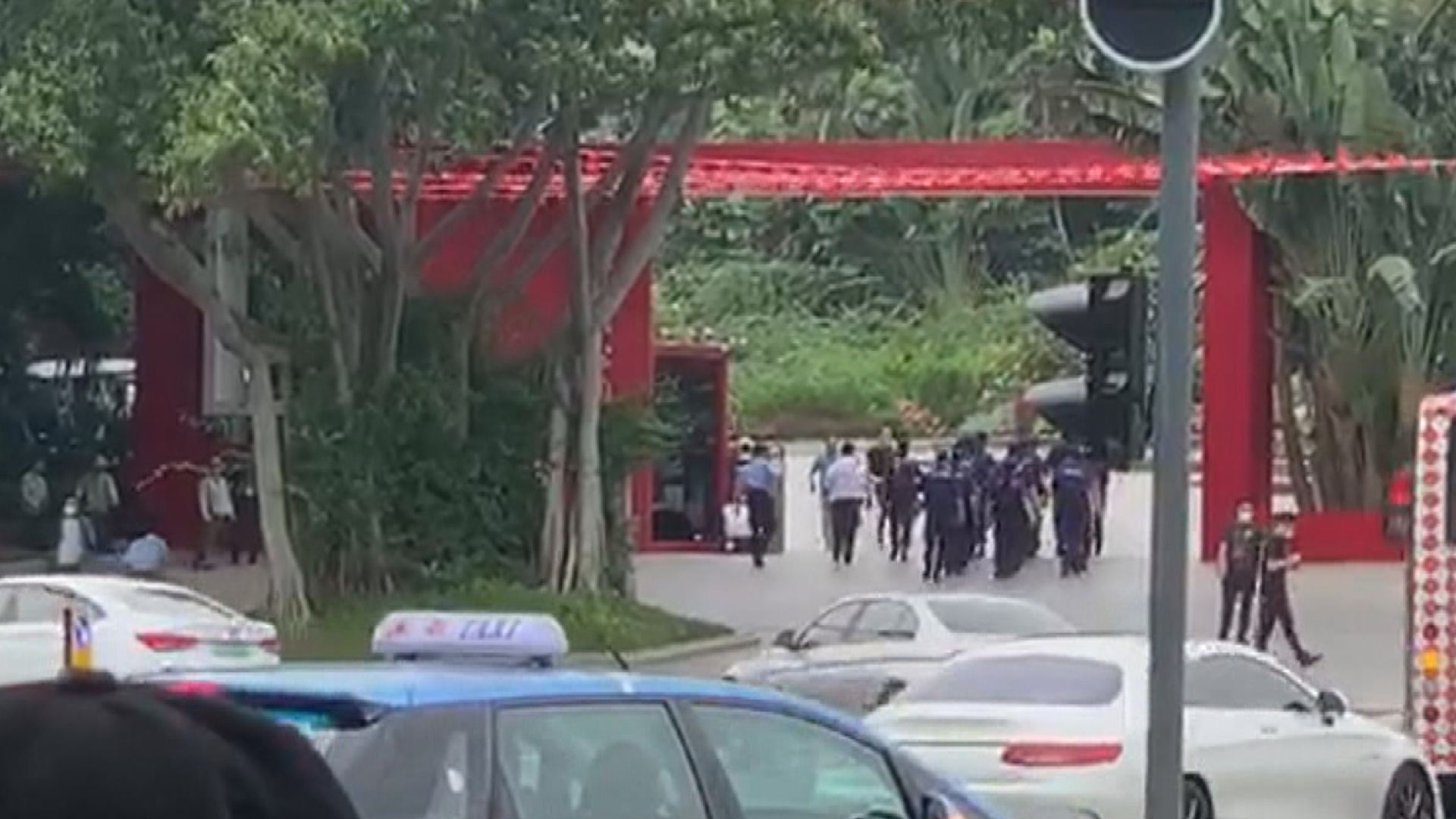 習近平深圳考察　蓮花山公園封鎖