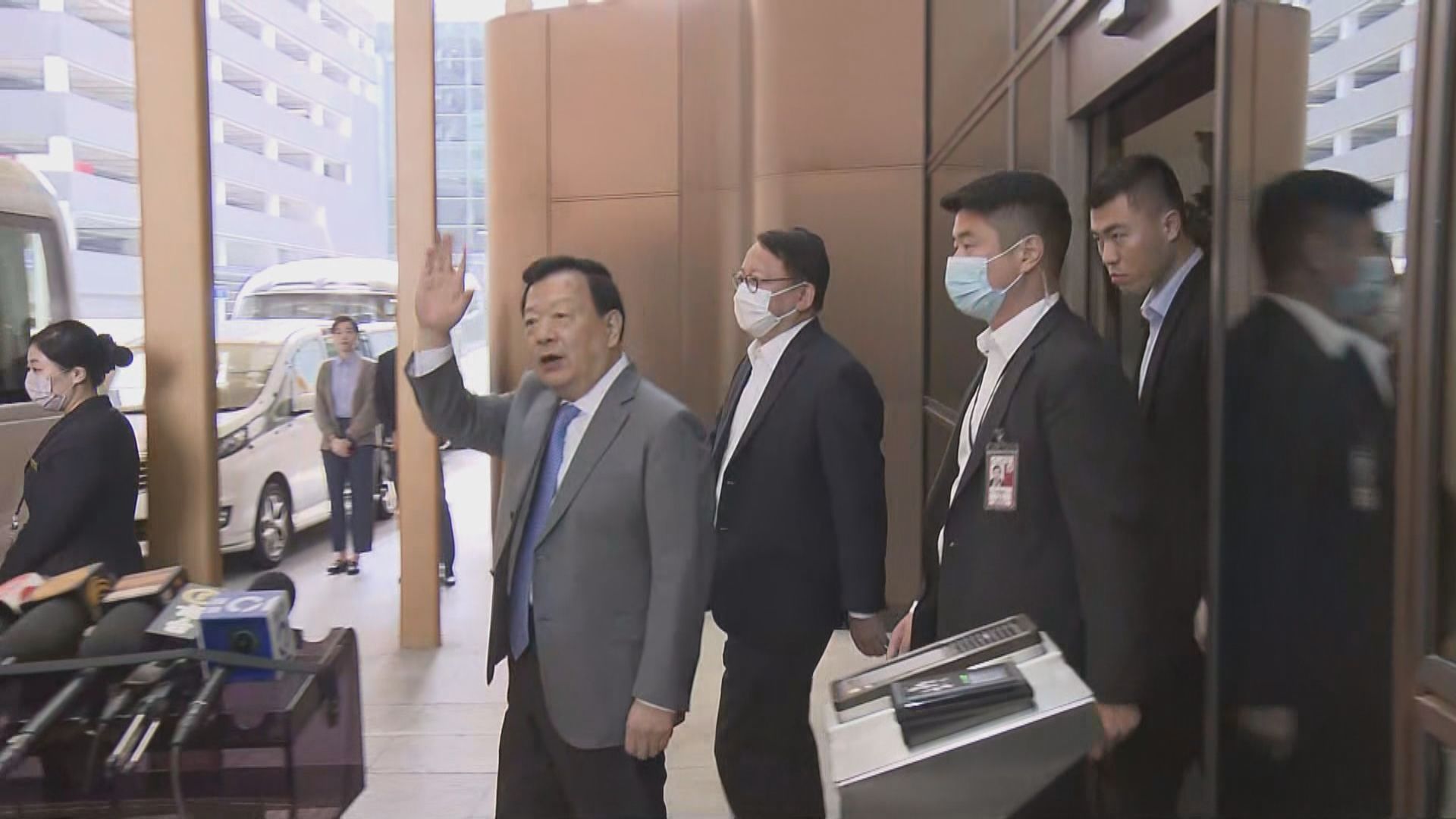 港澳辦主任夏寶龍抵港展開六日考察