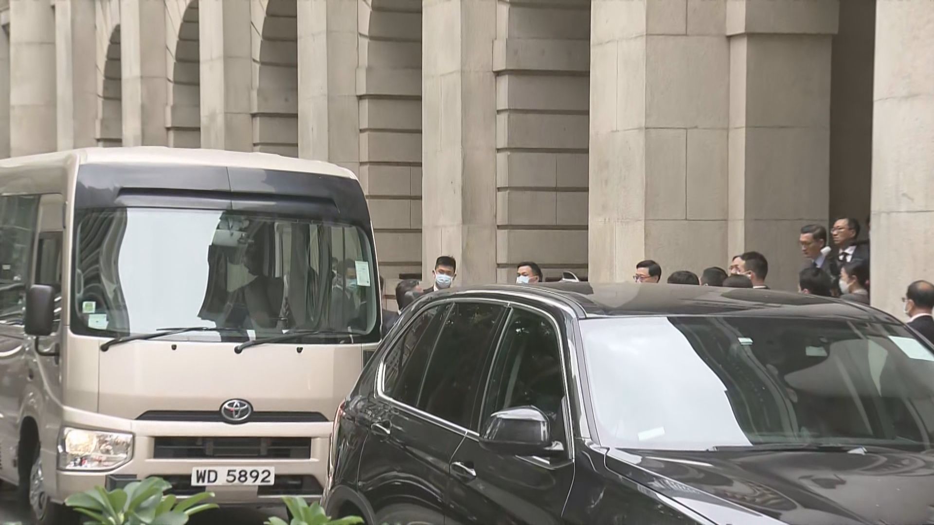 夏寶龍到訪終審法院