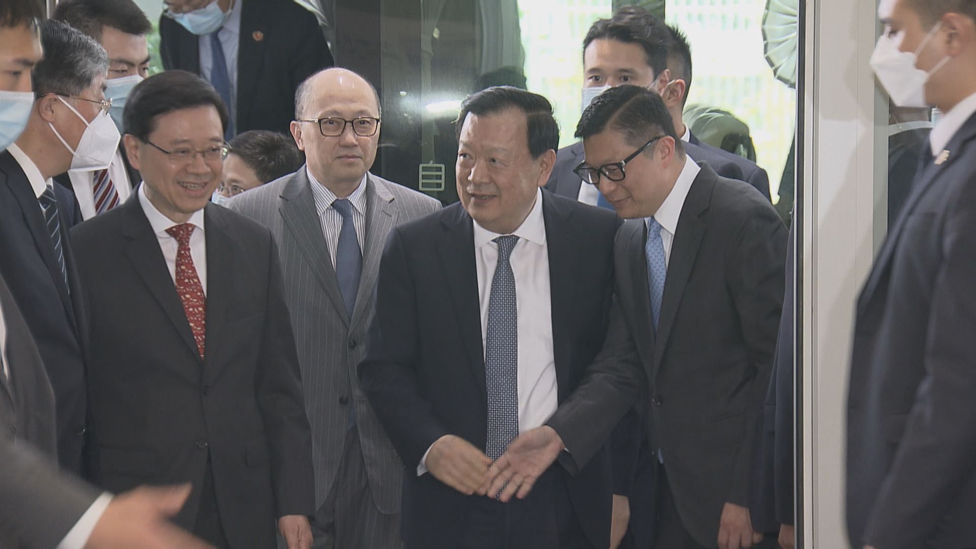 據悉夏寶龍周四訪港六天調研 就基本法23條立法及經濟民生等聽意見