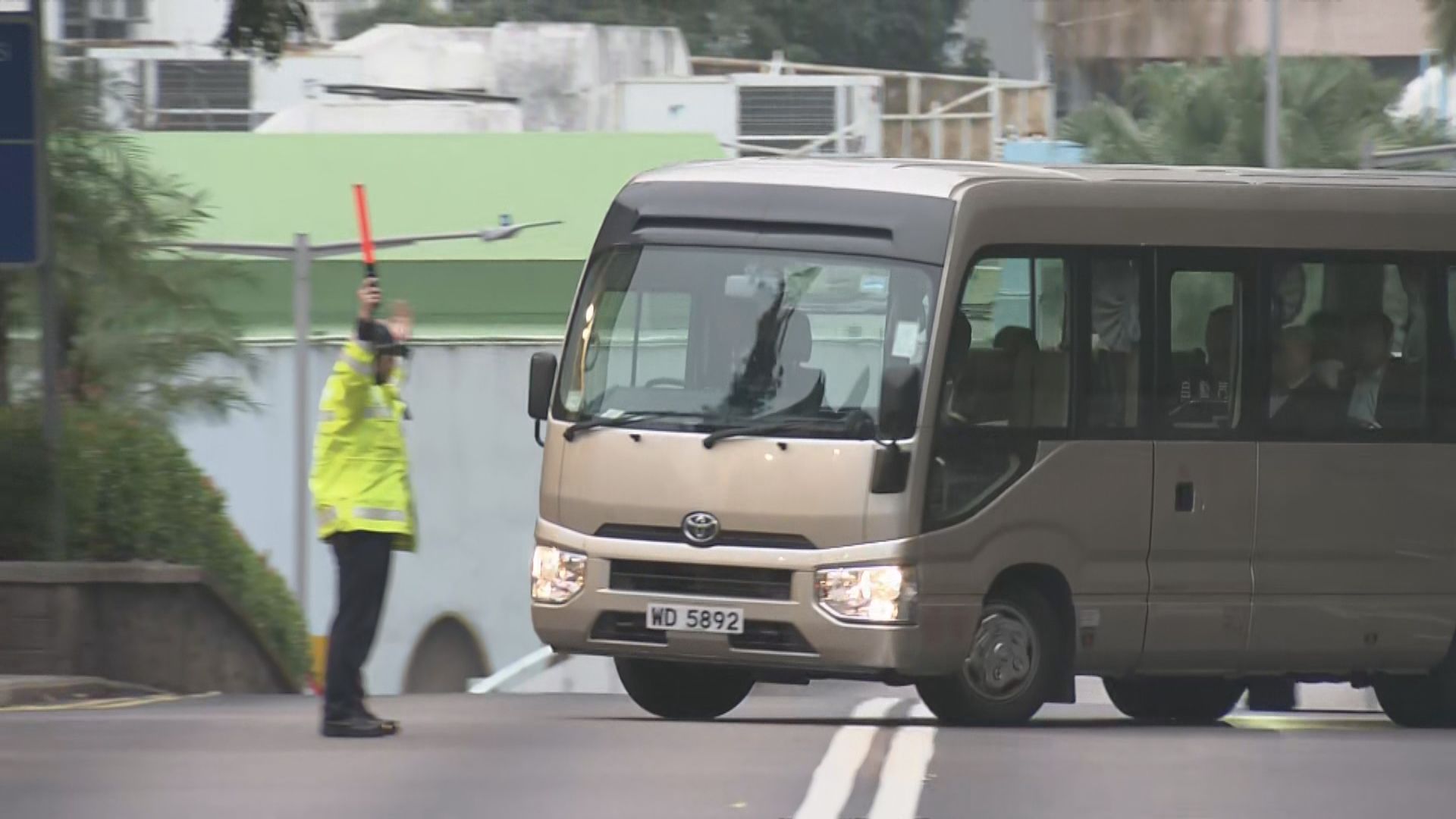 夏寶龍到禮賓府晚宴