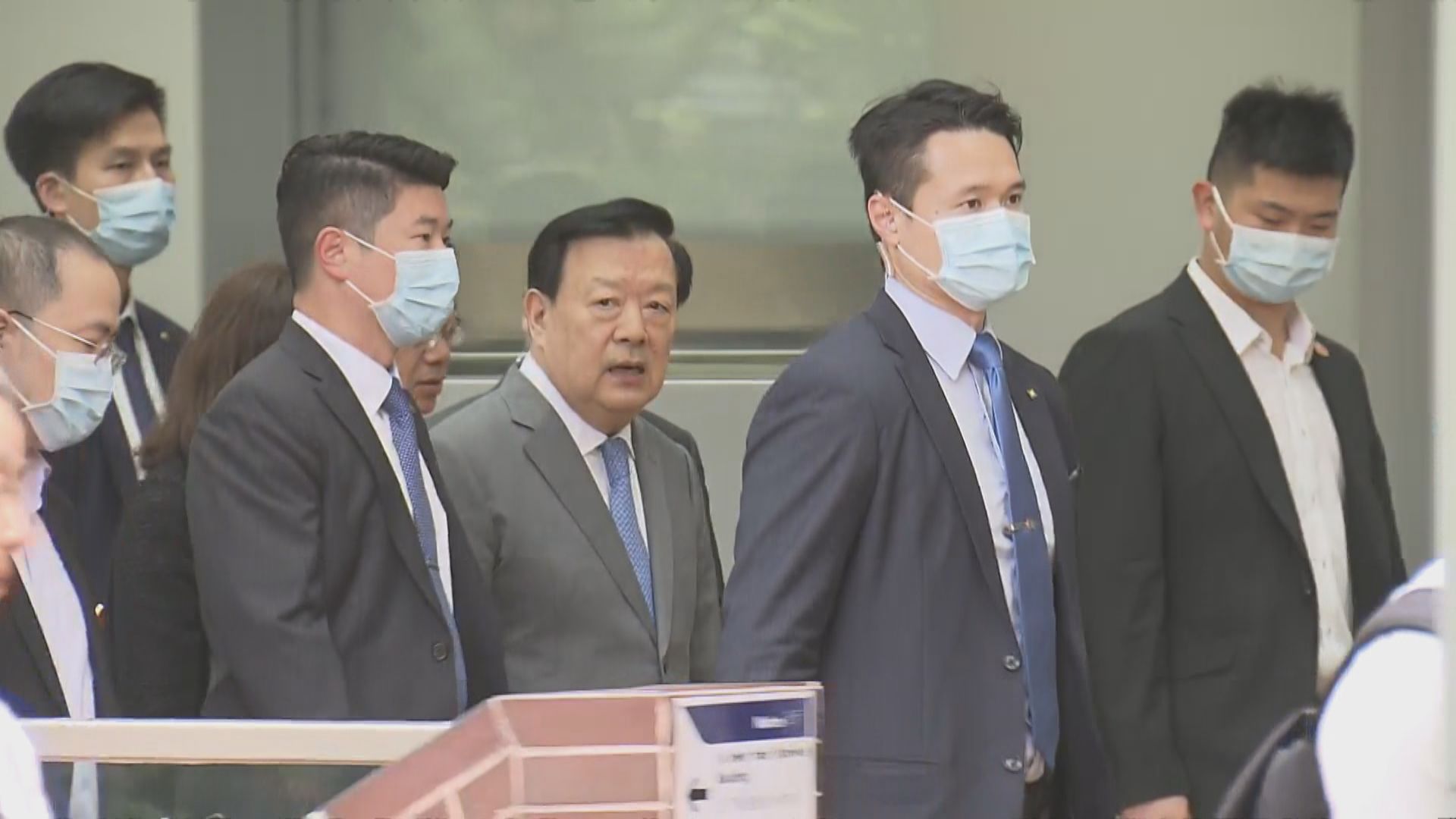 夏寶龍最後一日訪港行程　早上到香港大學參觀