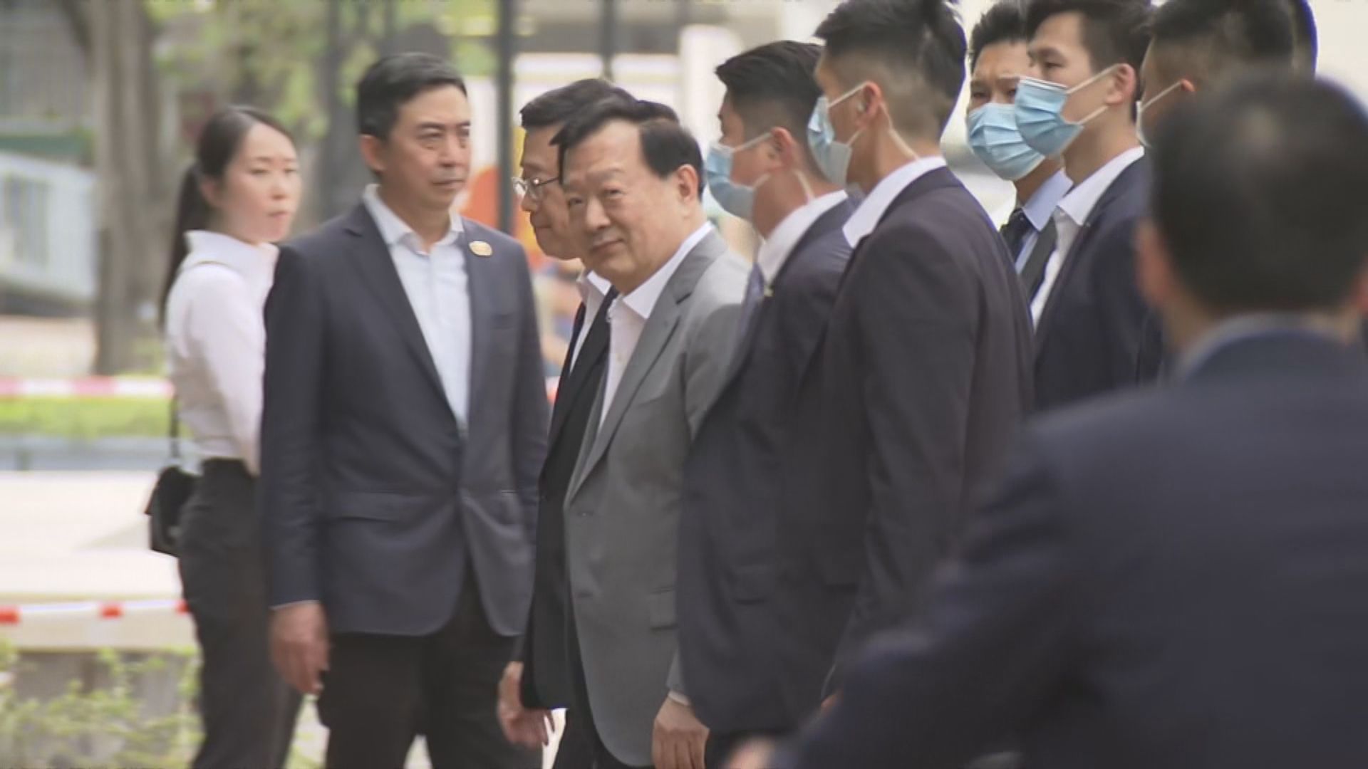 夏寶龍視察展城館及香園圍口岸