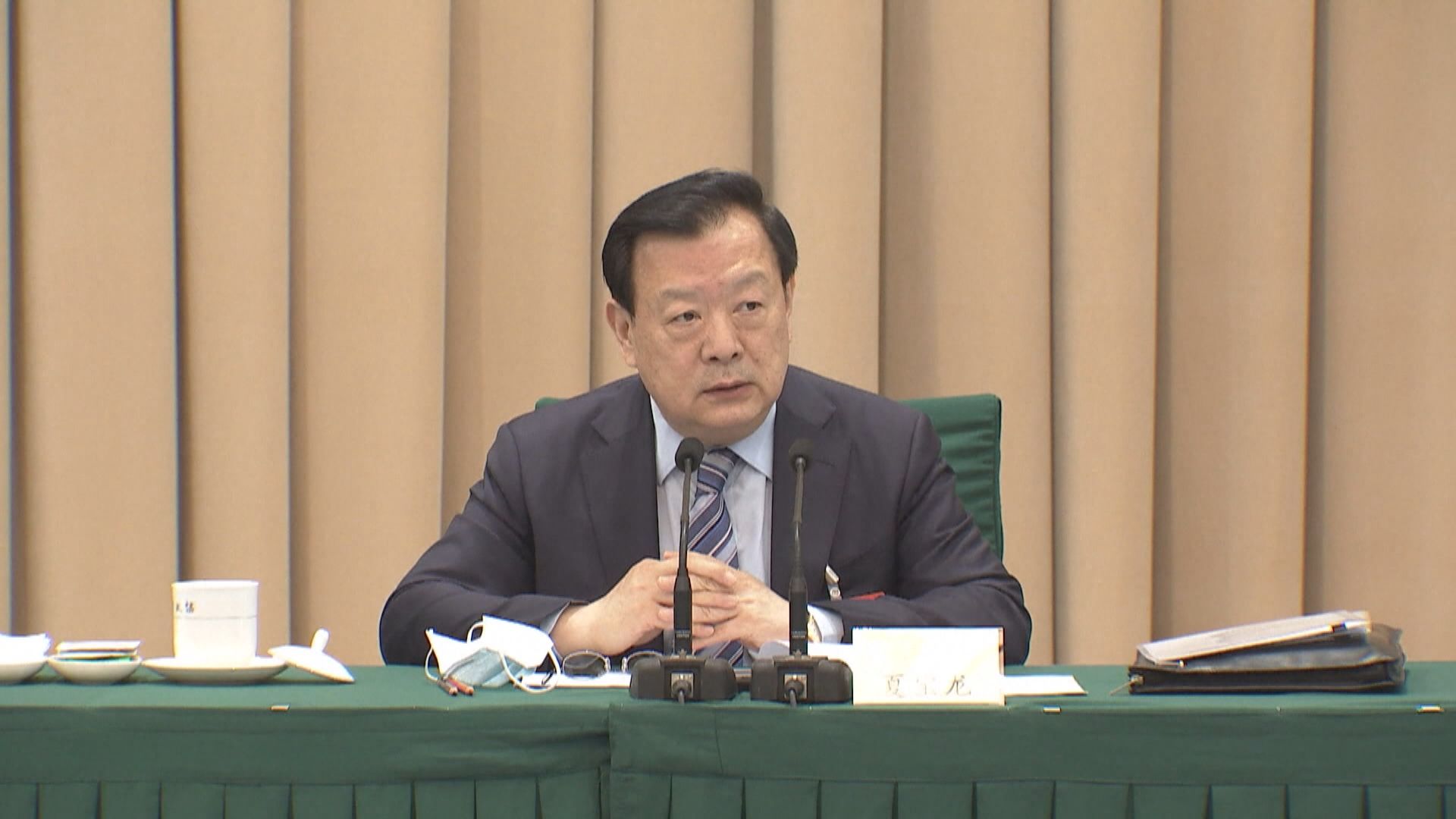 夏寶龍周四訪港考察六日　將出席國家安全教育日開幕禮