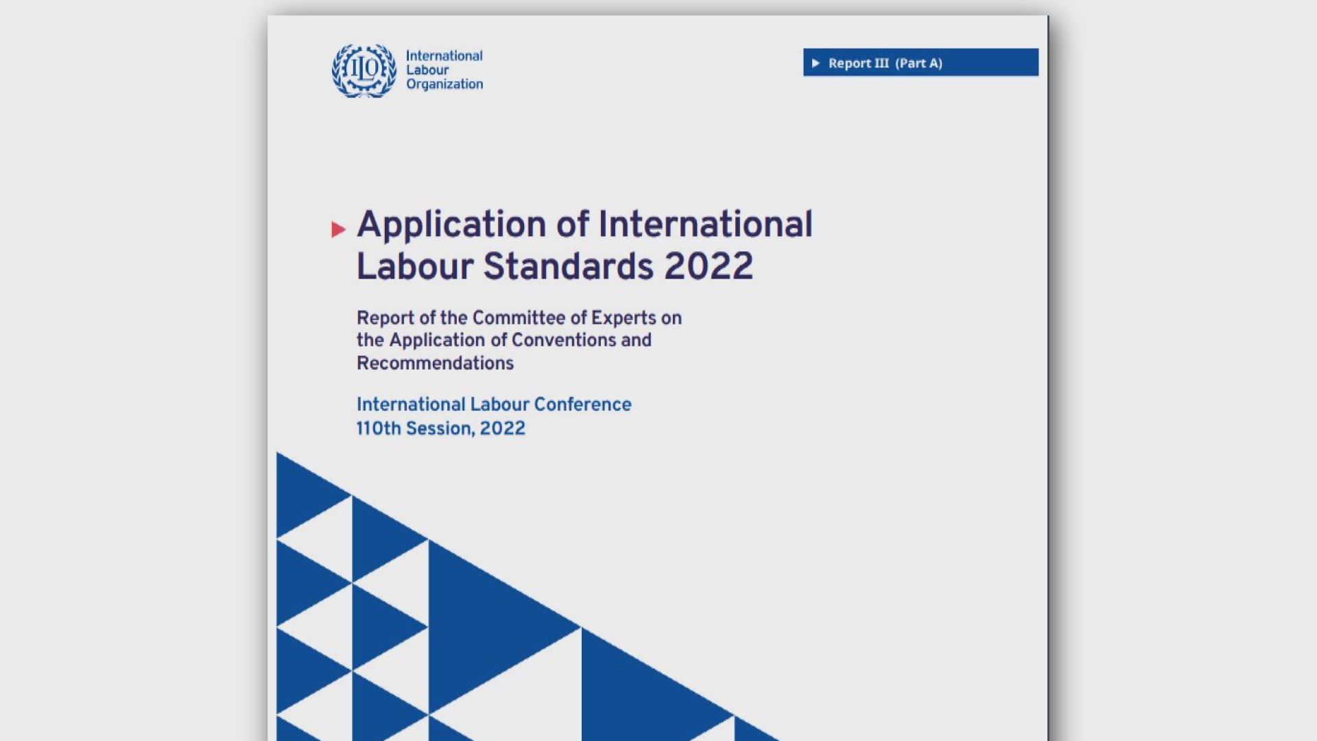 國際勞工組織發表報告「深切關注」新疆情況