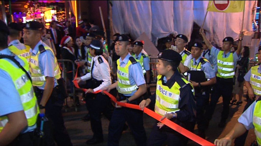 平安夜港九多處封路　港鐵通宵行駛