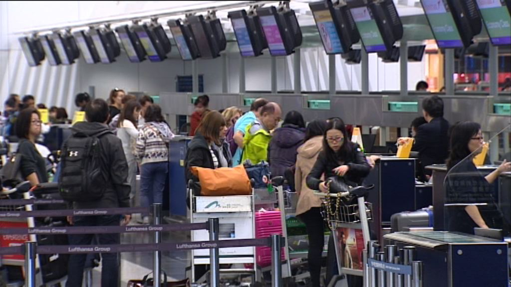 受日本暴風雪影響　多班航班延誤