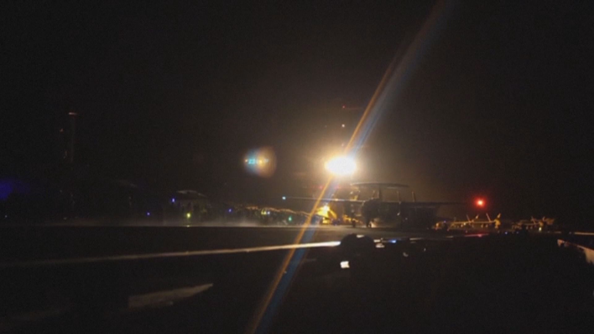 美國戰機空襲也門胡塞武裝　一架戰機被在紅海附近被擊落