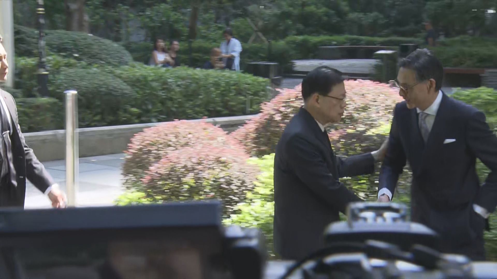 行政長官李家超出席楊鐵樑追思會