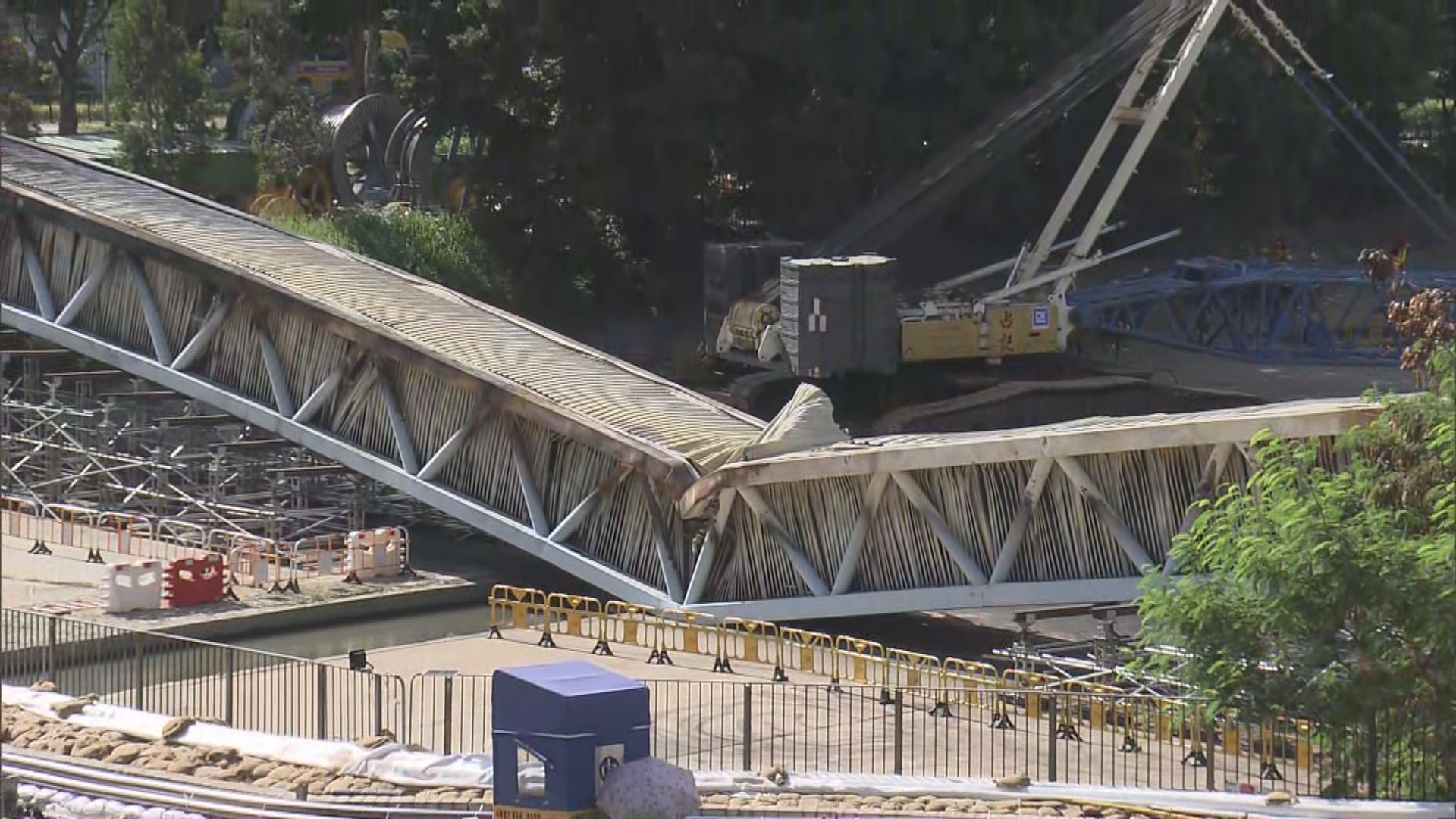 中電完成元朗電纜橋三組高壓電纜通電工作　區內供電回復正常