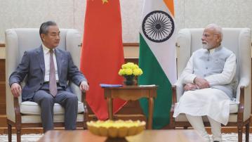 王毅與莫迪會面　莫迪稱兩國關係已取得穩步進展