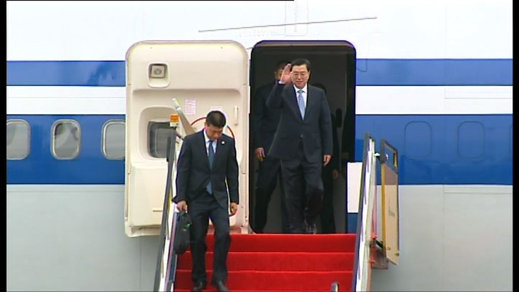 張德江以看、聽、講形容訪港行程