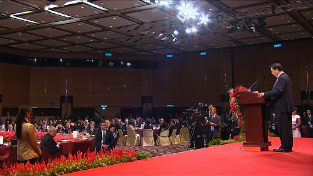 張德江批評有人以本土之名搞分裂促嚴正執法