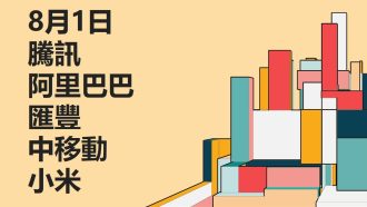 8月1日 #騰訊 #阿里巴巴 #滙豐 #中移動 #小米