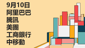 9月10日 港股個股分析：阿里巴巴、騰訊、美團、工商銀行、中國移動