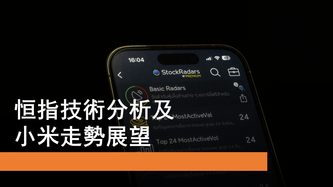 1月9日恒指技術分析及小米走勢展望| Now.com WATCH