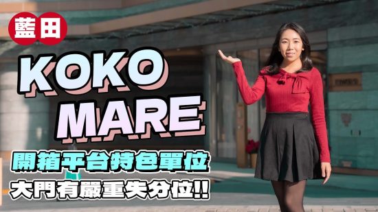 藍田KOKO MARE｜開箱平台特色單位 大門有嚴重失分位!!