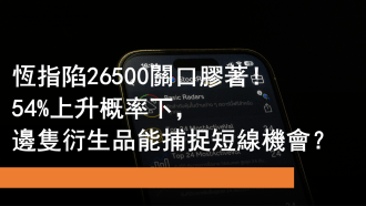 9月19日 恒指26500水平膠著