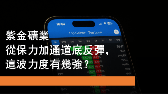 10月30日 紫金礦業從保力加通道底反彈