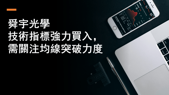 1月30日 舜宇光學技術指標強力買入