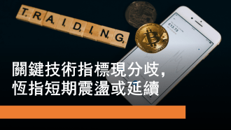 2月6日 關鍵技術指標現分歧 恒指短期震盪或延續