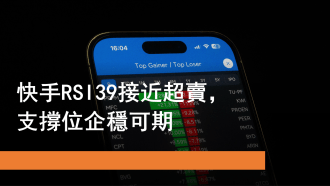 2月26日 快手RSI 39接近超賣