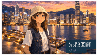 4月2日港股回顧 【港股Podcast】恒指、舜宇光學、吉利汽車